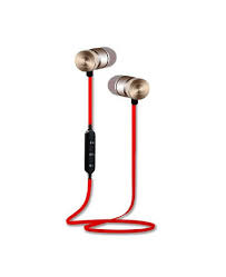 AURICULAR BLUETOOTH WUW-R26 ROJO/NEGRO