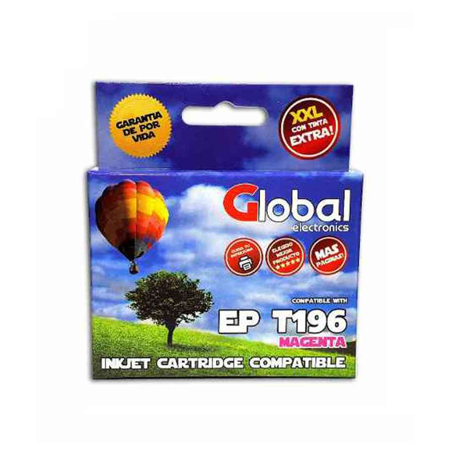 CARTUCHO GLOBAL EPSON 196 MAGENTA