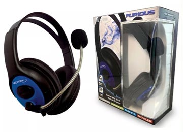 AURICULAR NETMAK GAMER C/MIC FURIOUS PS4
