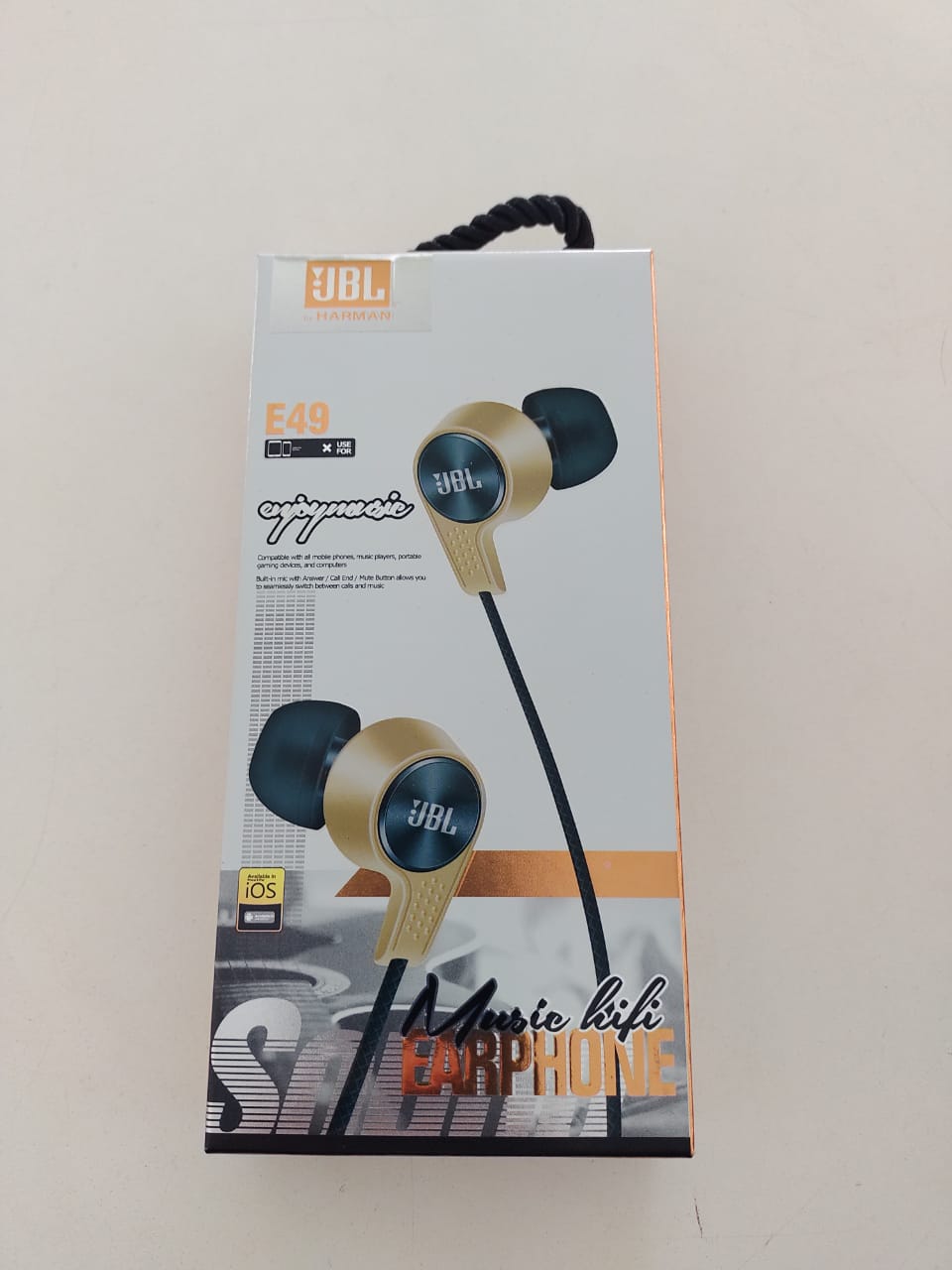AURICULAR MANOS LIBRES JBL E49
