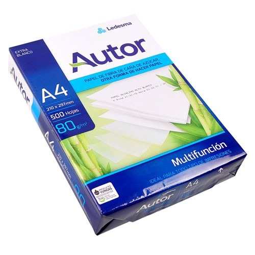 RESMA AUTOR A4 80G